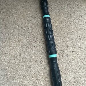 Black and Teal Massage Roller